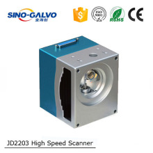 Laser de fibra de alta velocidade JD2203 galvo scanner